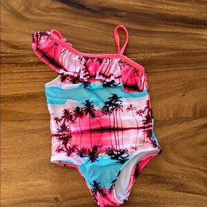 Body Glove Pink and Blue One Piece Swimsuit